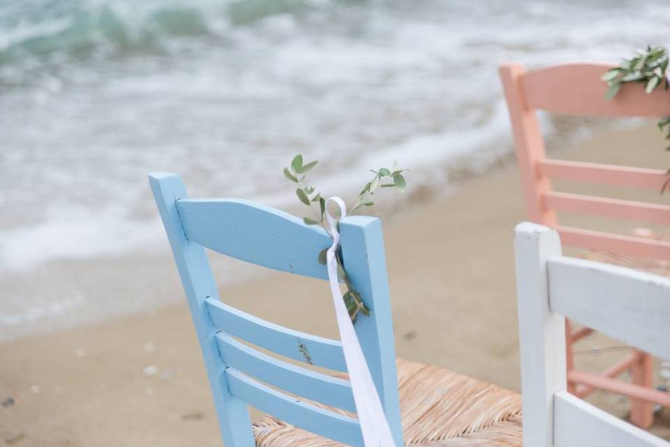 Beach elopement in Greece