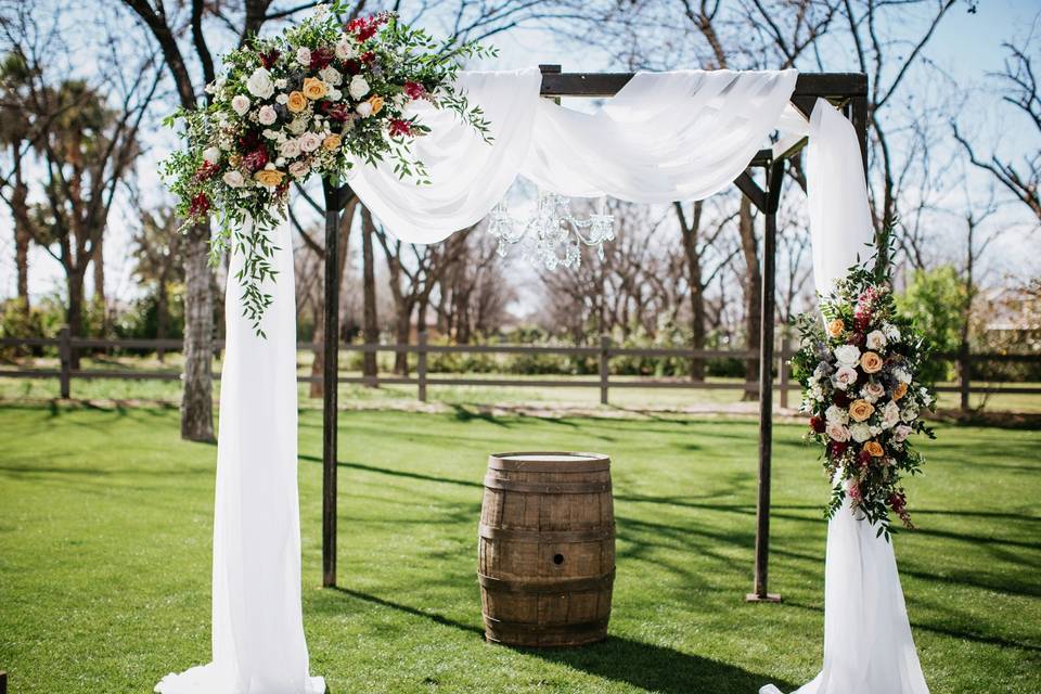 Colorful Arbor Sprays