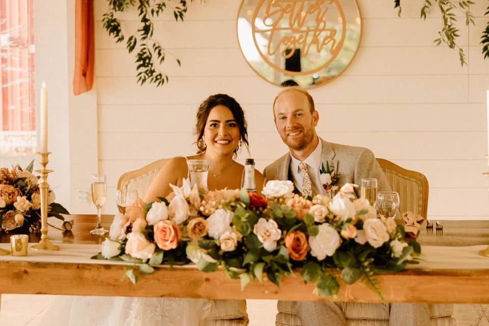 Sweetheart table