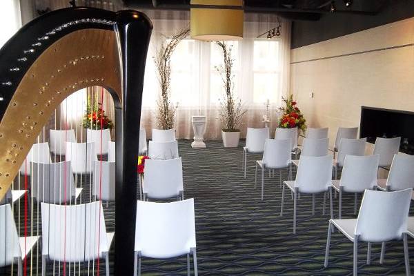 Chicago Harpist ~ Allerton Hotel Wedding
