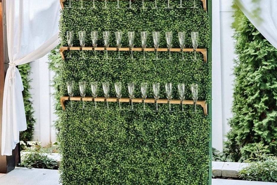 Champagne Wall