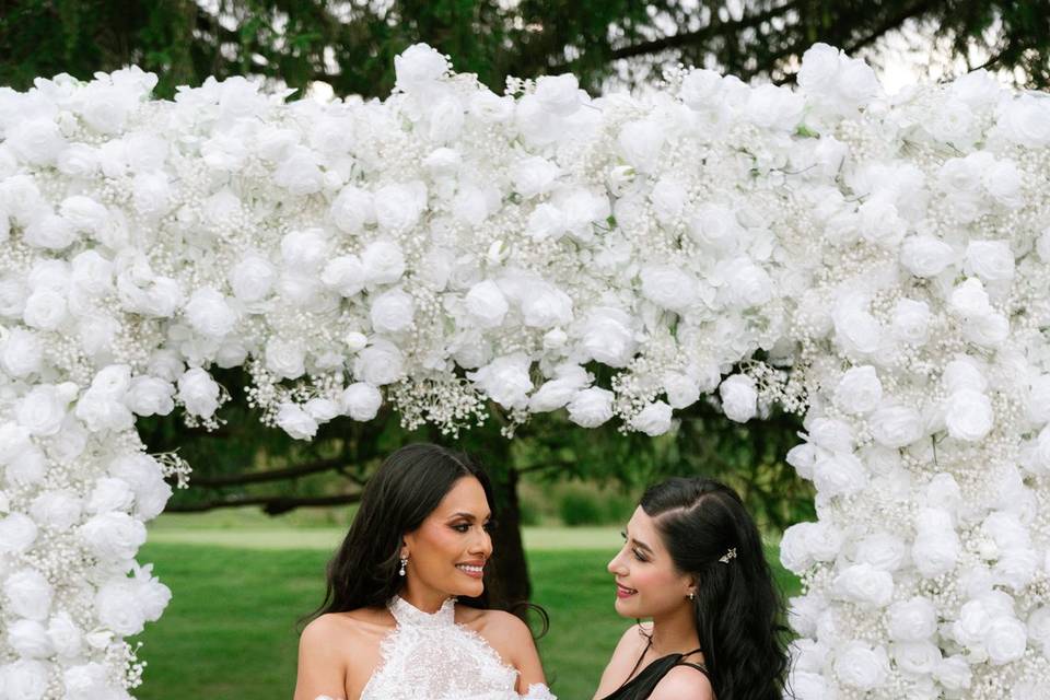 Modern Wedding Arch