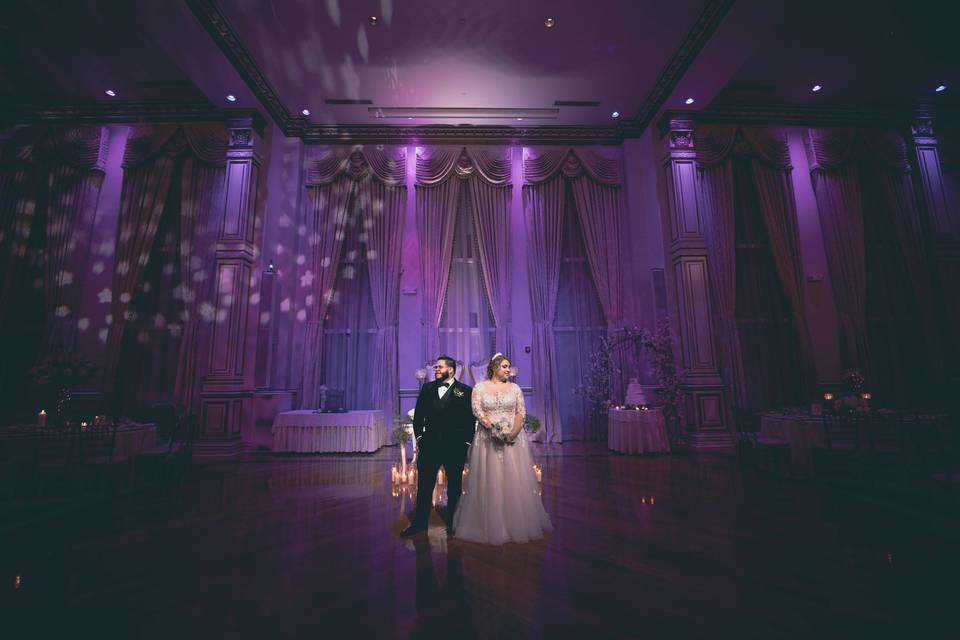 Dramatic Venue lights