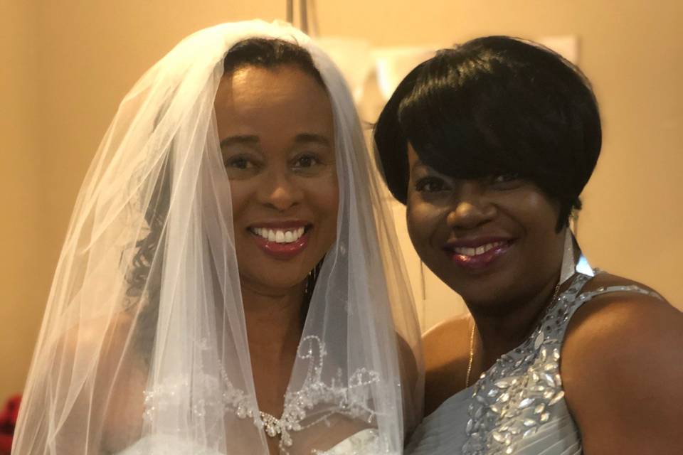 Bride and Matron of Honor