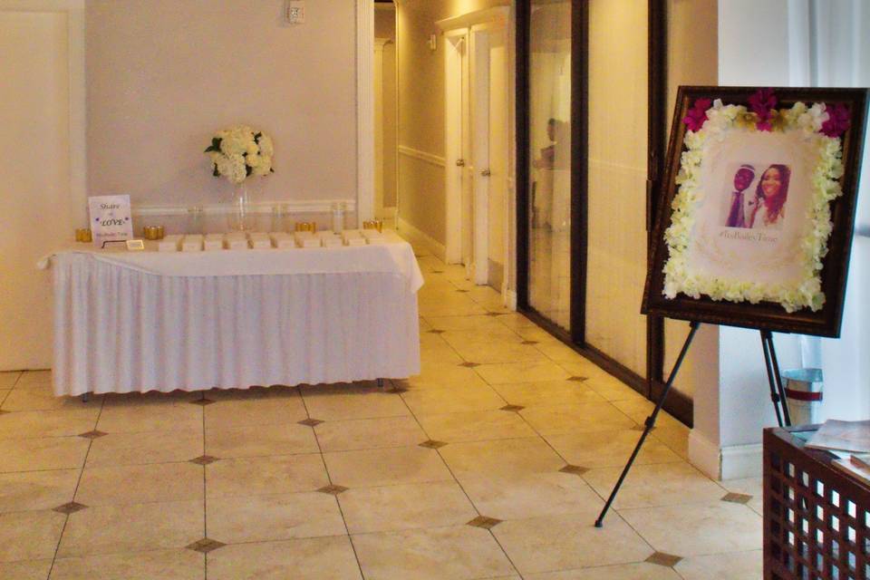 Reception Entrance