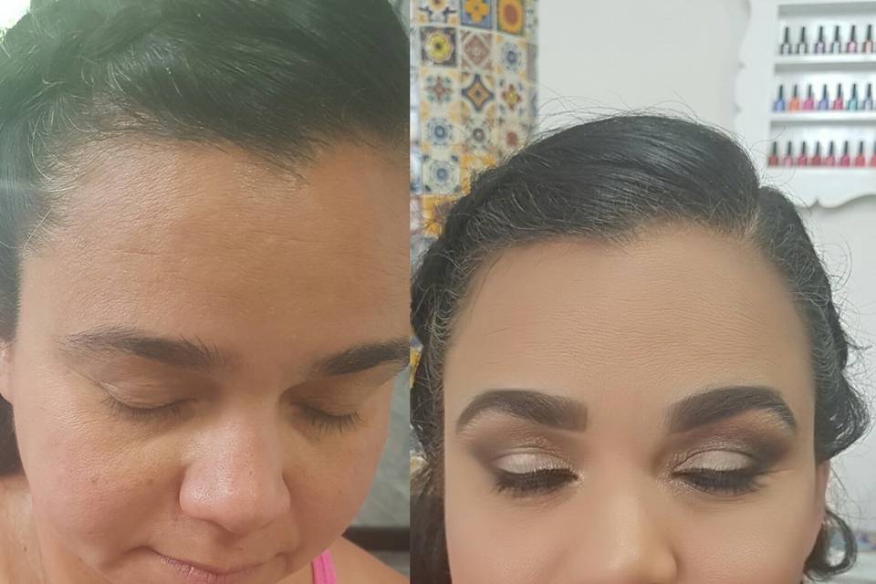 airbrush make up with pore minimizer