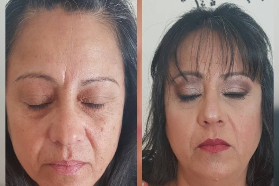 airbrush make up with lifting