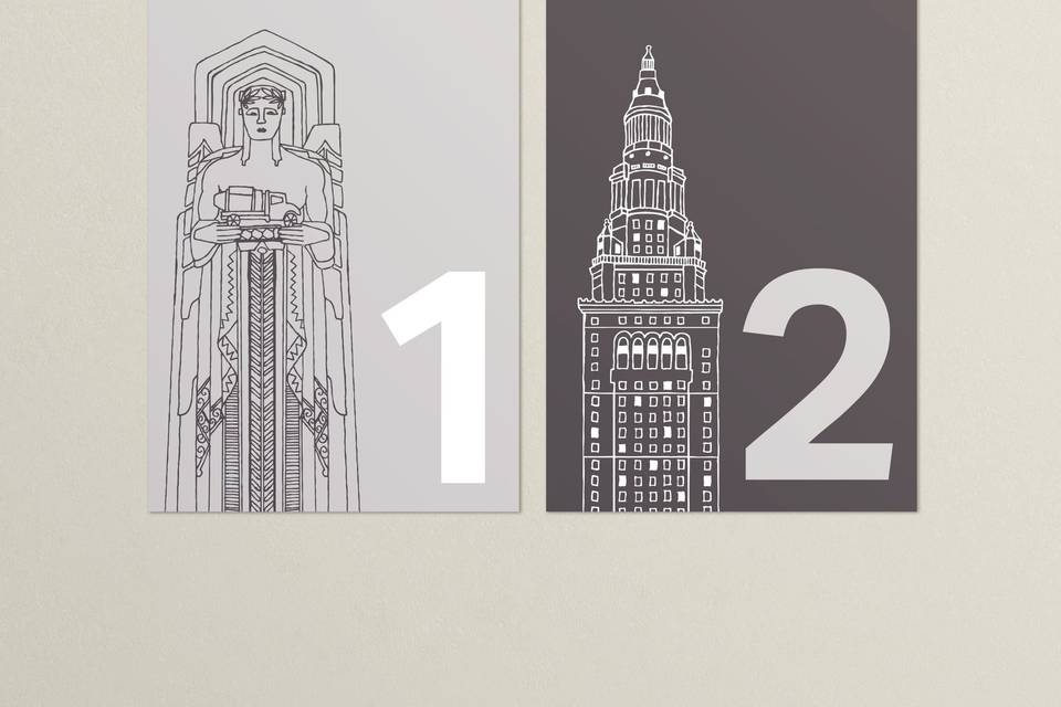 Cleveland table numbers