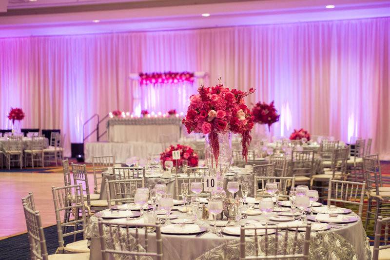 Our team can provide recommendations for specialty decor, floral and entertainment.