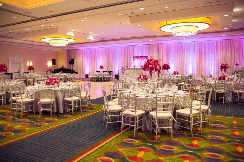 Our team can provide recommendations for specialty decor, floral and entertainment.