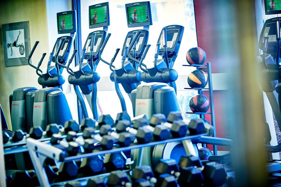 Our 24-hour fitness center will keep you in shape right up until the big day!