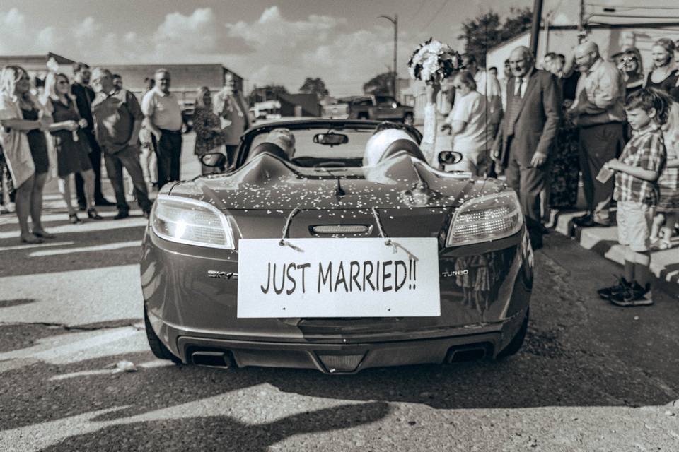 Just married