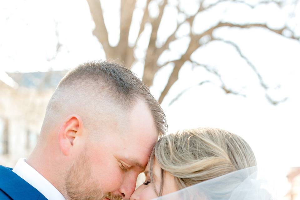 Cooper wedding - behind the veil