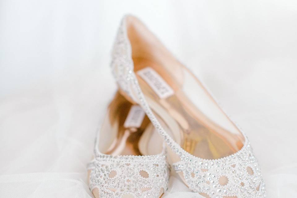 Cooper wedding - bridal shoes