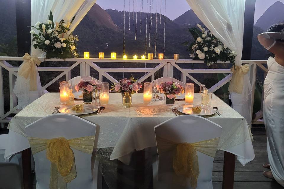Elope and dine with a view