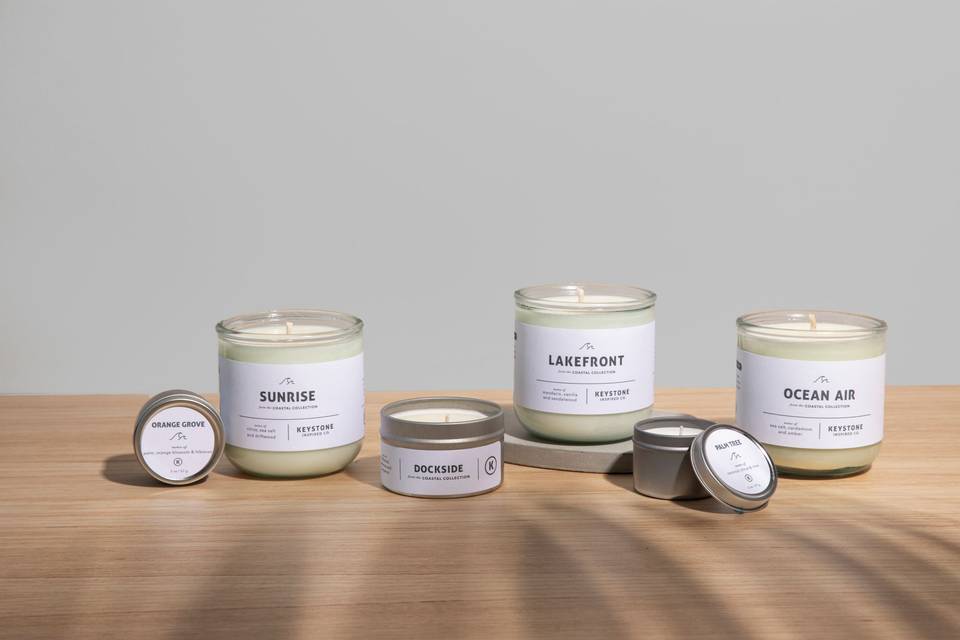 Eco-friendly candles