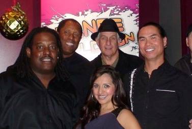 This band has a female lead singer but many of the others sing too. There is a guitar, bass, drums and keyboard. They have the whole set-up- sound, light show and party vibe. They play all the best dance music! Disco, rock, latin, country, you name it! They play in the best venues including many of the big casinos. This is a hot band!