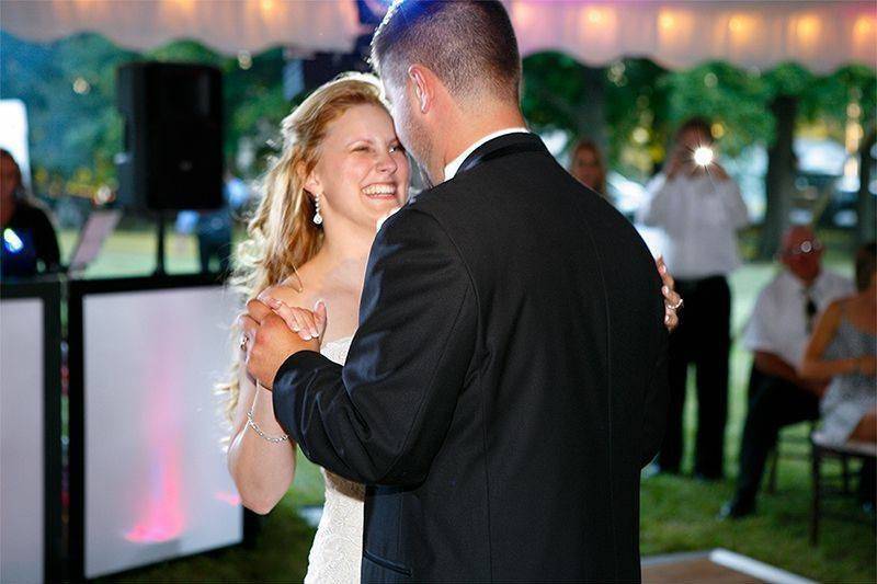 Wedding dance floor