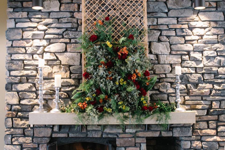 Fireplace decor