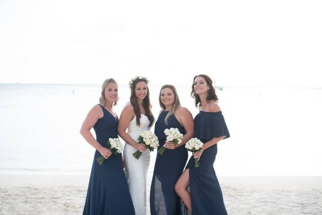 Bride and Bride's maids