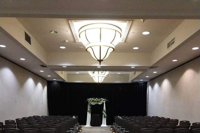 A wedding ceremony.