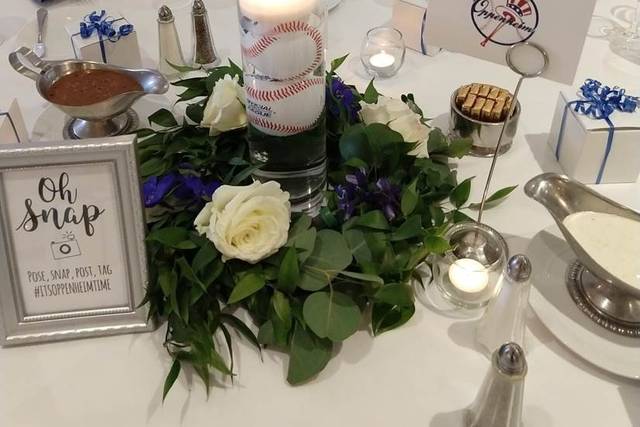 A Baseball themed wedding.