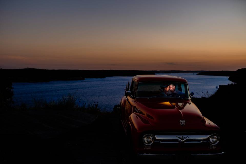 Car Sunset