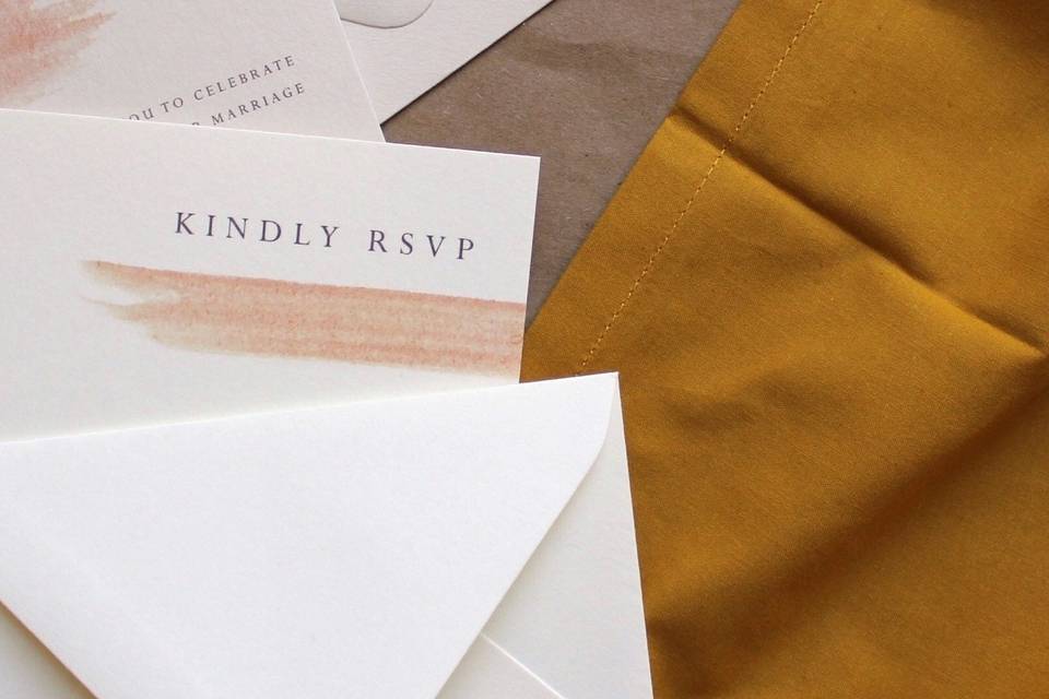 Minimalist Boho Invitations