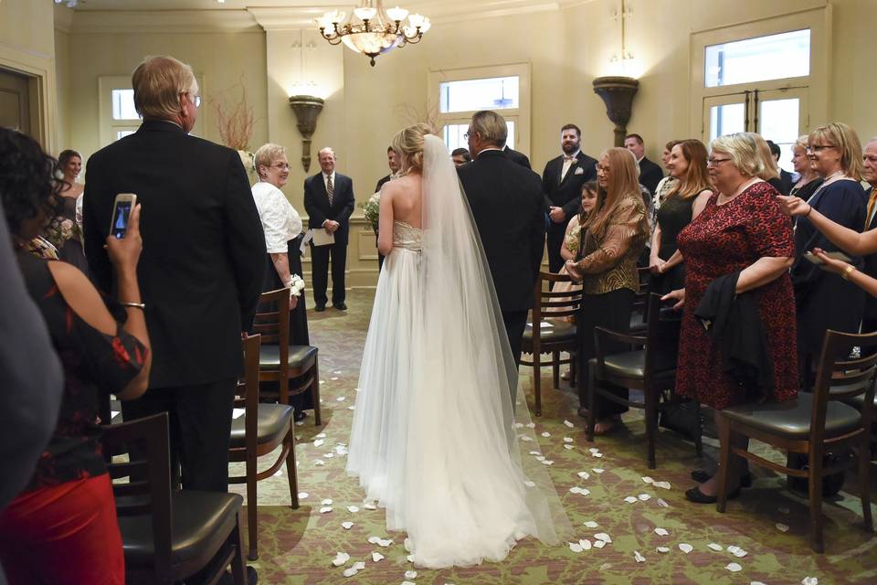 Wedding procession