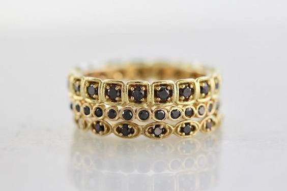 Black Diamond Wedding Bands