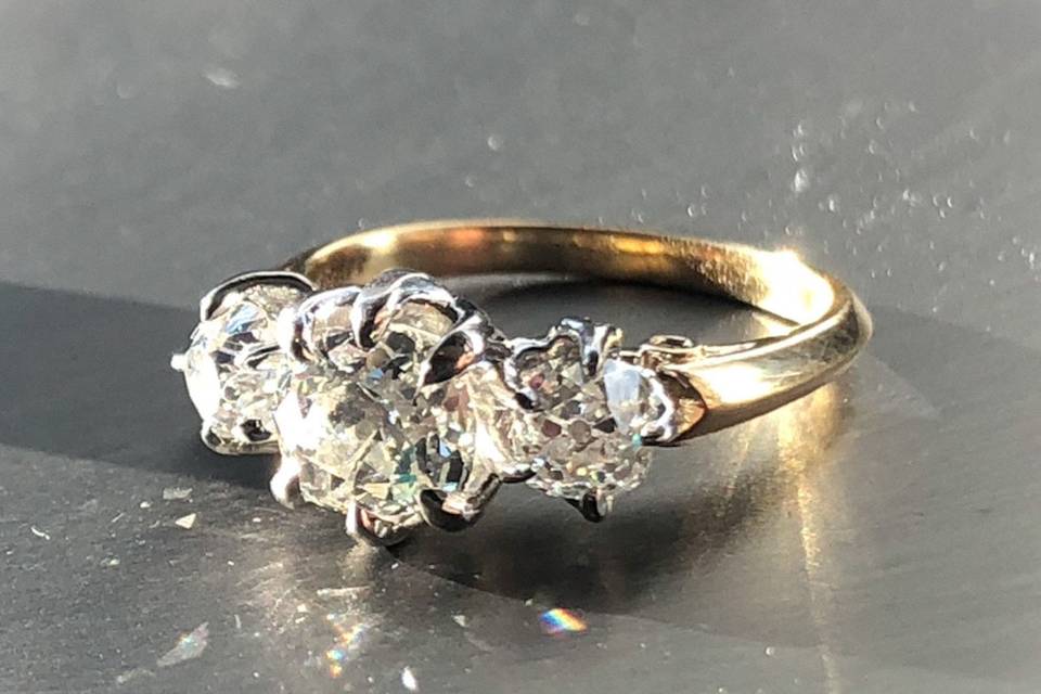 Antique Diamond Engagement