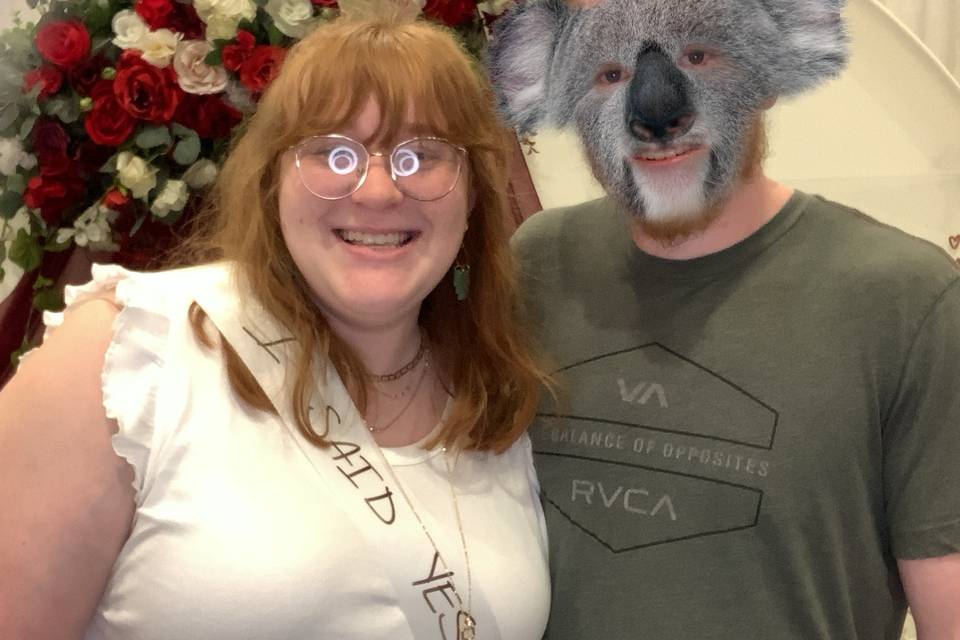 Virtual koala mask