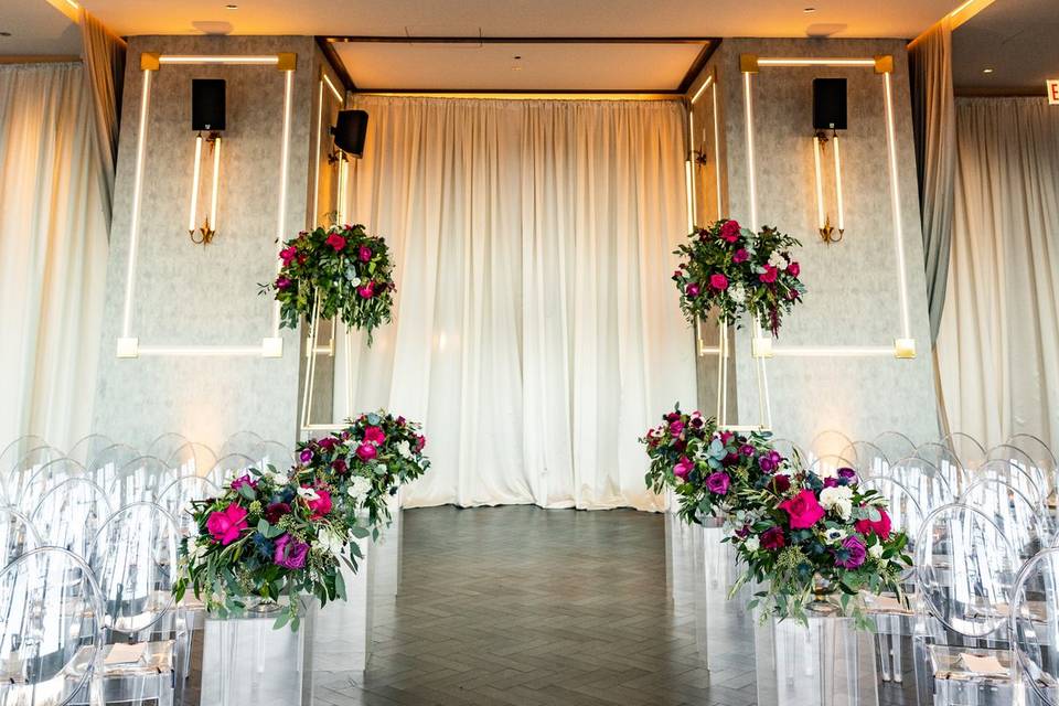 Wedding Ceremony Set Up