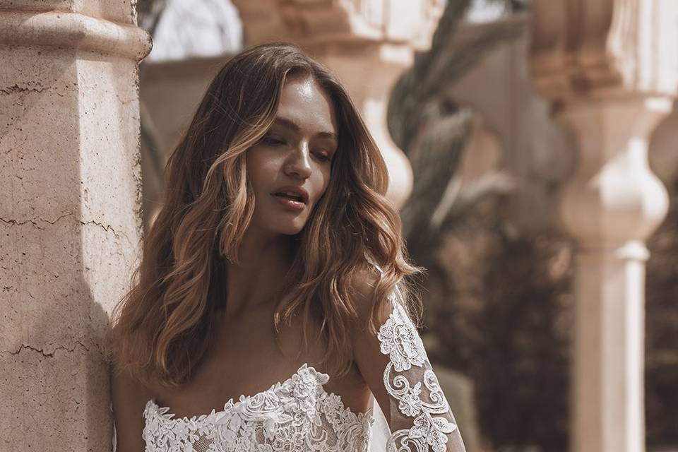 Lace wedding veils