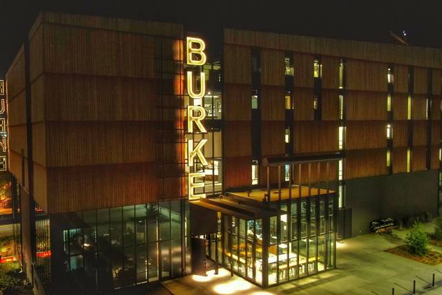 Night building view