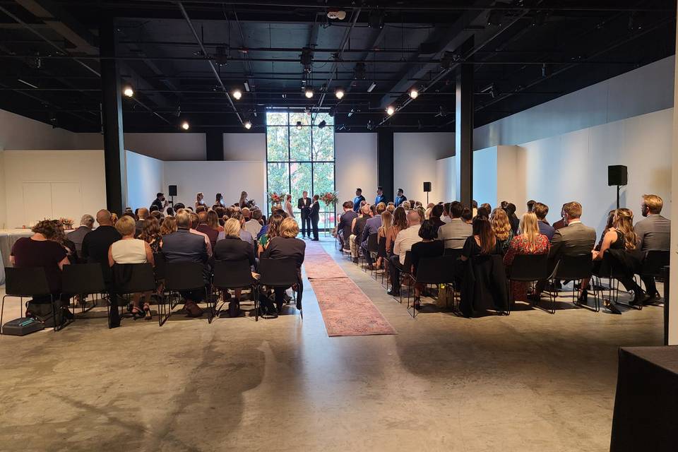 Ceremony in Cascade Room