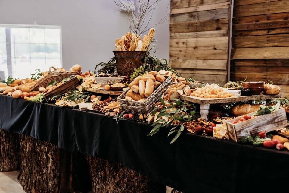 Buffet Presentation  Wedding food catering, Catering, Buffet