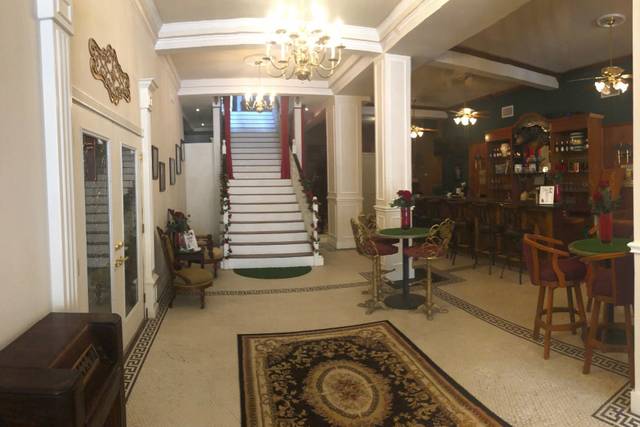 Lobby and grand staircase