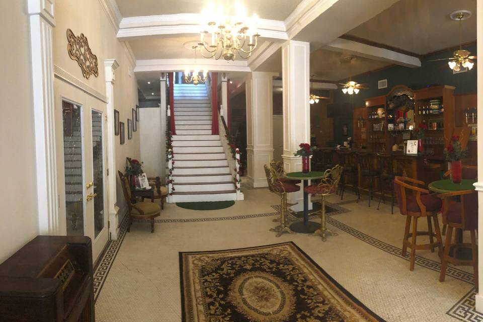Lobby and grand staircase