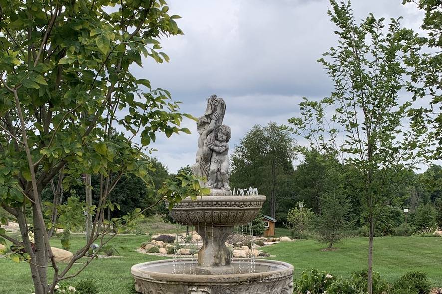 Peace Garden fountain