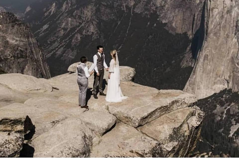 Cliff Side Ceremony