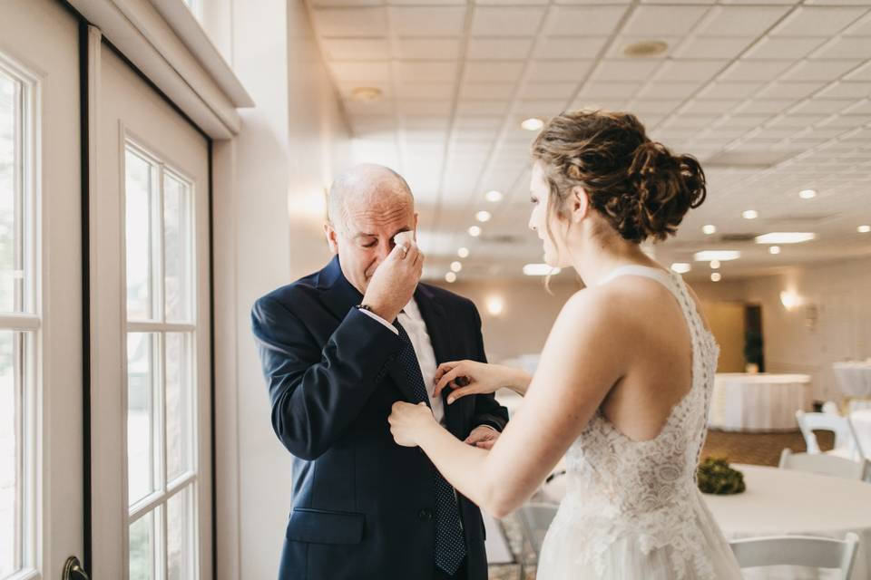 Dad's first look