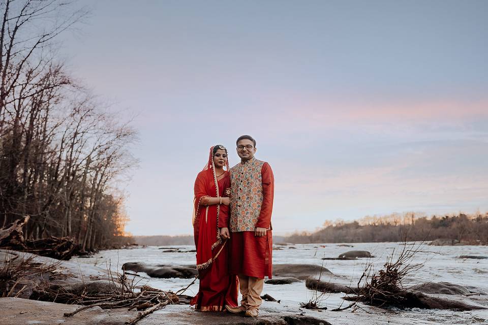 Belle Isle Desi Elopement