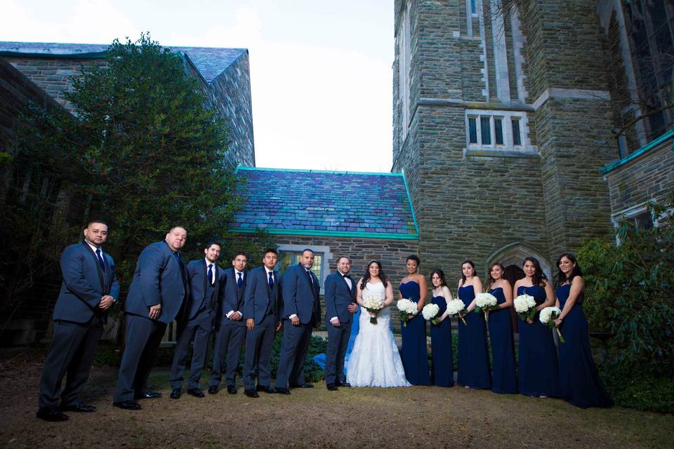 Bridal attendants