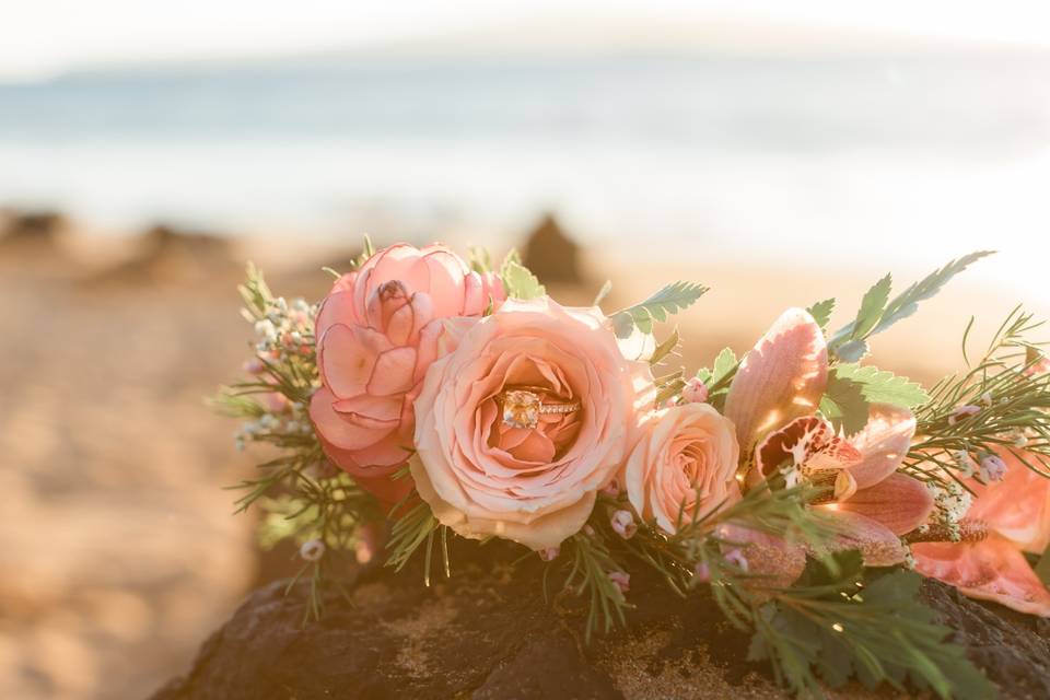 Polo Beach Engagement, Maui HI