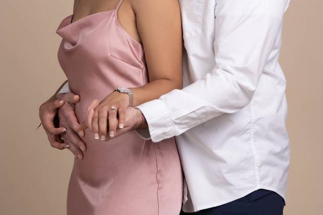 Lovely engagement portrait