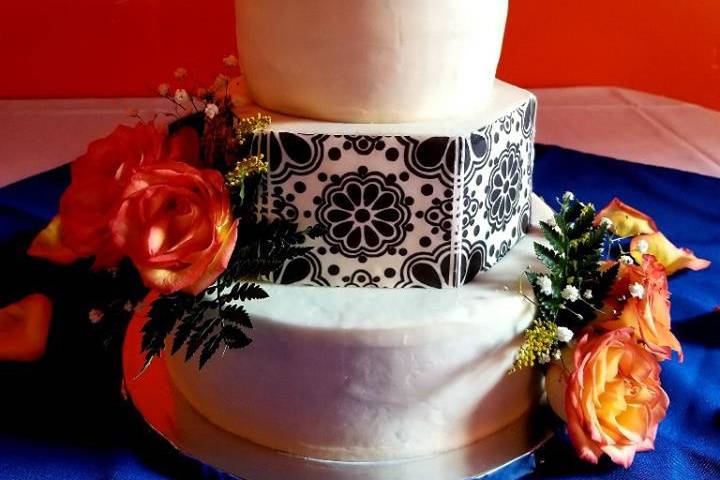 Buttercream wedding Cake