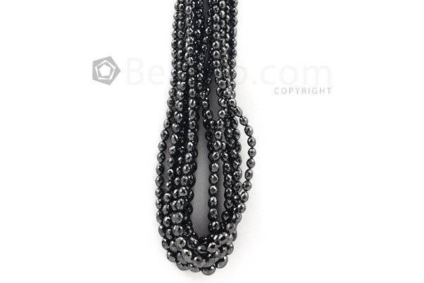 3 to 9 mm Black Diamond Drum Beads 417.00 carats