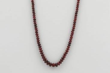 2.30 to 5.20 mm 1 Line Ruby Smooth Beads 23 inches