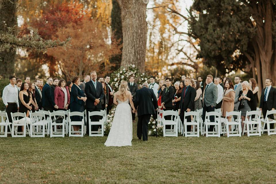 Pecan tree ceremony